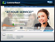 Tablet Screenshot of customerreach.com